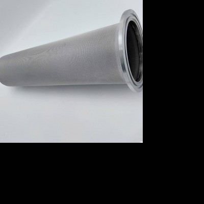 Hot Sell Stainless Steel 316 Filter Cartridge Element Sintered Porous Metal Filter Tube / Sintered Filter