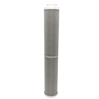 10 micron sintered SS metal fiber pleated fuel gas filter element for natural gas and other petrochemical gas